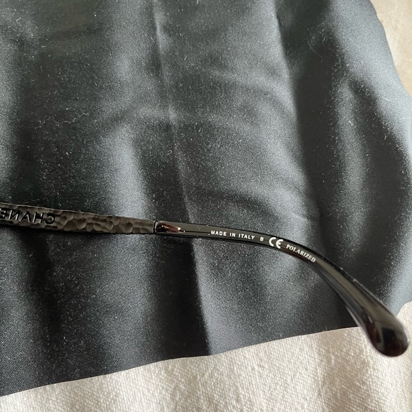 Chanel Square Sunglasses - Acetate, Black - Polarized - Picture 2 of 7